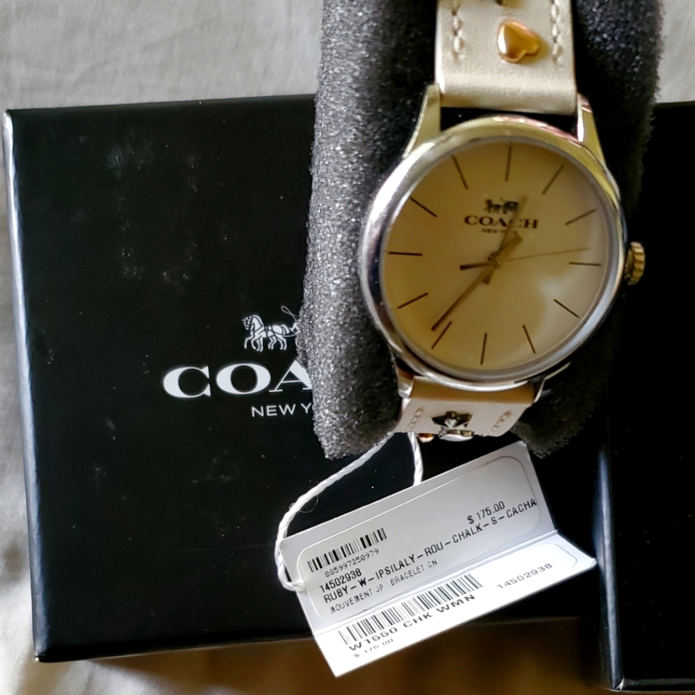 Coach Women's Watch - Leather Strap